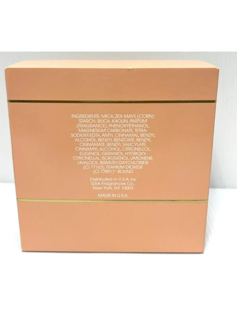 White Shoulders Bath Powder 75g Floral Scented Vintage Collectible NEW